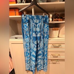 INC International Concepts Teal Paisley Pants